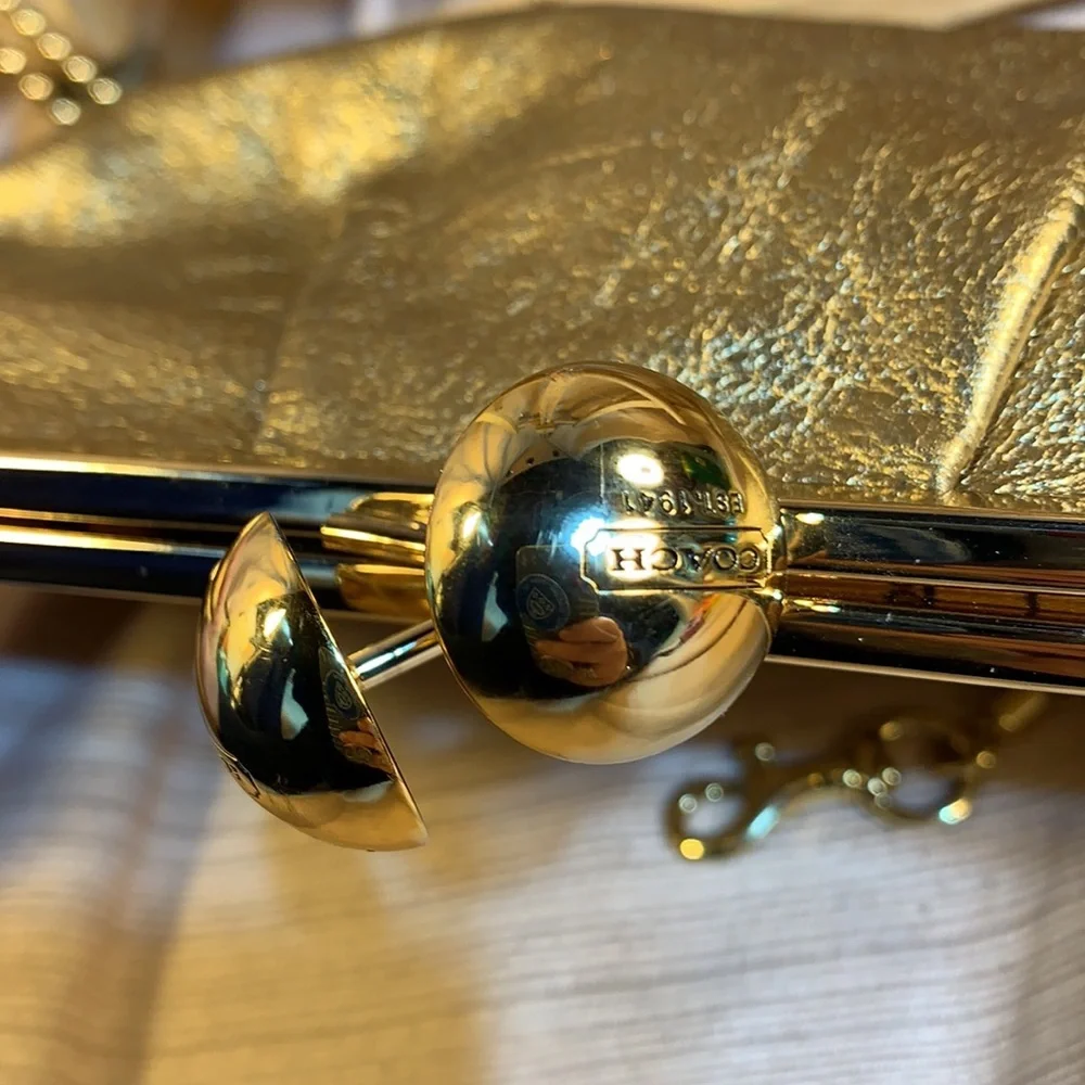 Coach leather EXTREMELY RARE clutch/shoulder bag
